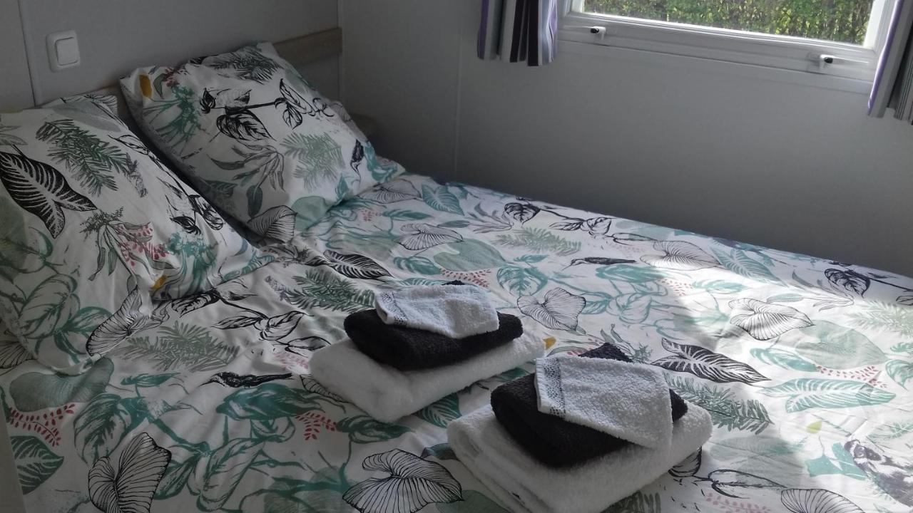Mobile-Home 100M Plage Utah Mme Surget Сент-Марі-дю-Мон Екстер'єр фото