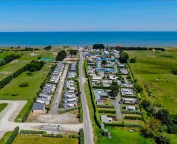 Mobile-Home 100M Plage Utah Mme Surget Сент-Марі-дю-Мон Екстер'єр фото